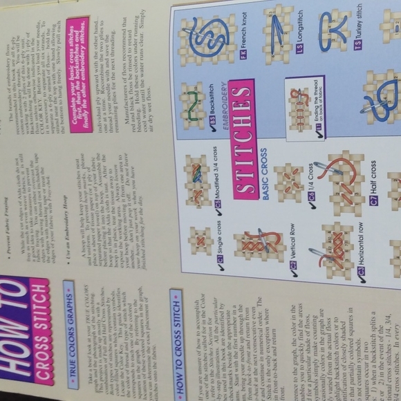 Mommy's Little Cross Stitcher cross stitch pattern only - Picture 9 of 11